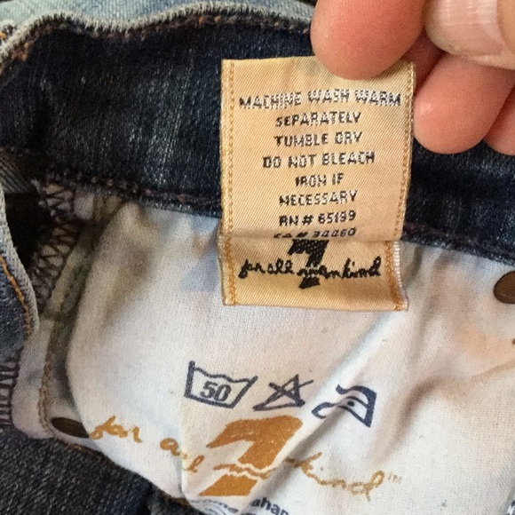 7 For All Mankind Bootcut Jeans - Picture 8 of 9